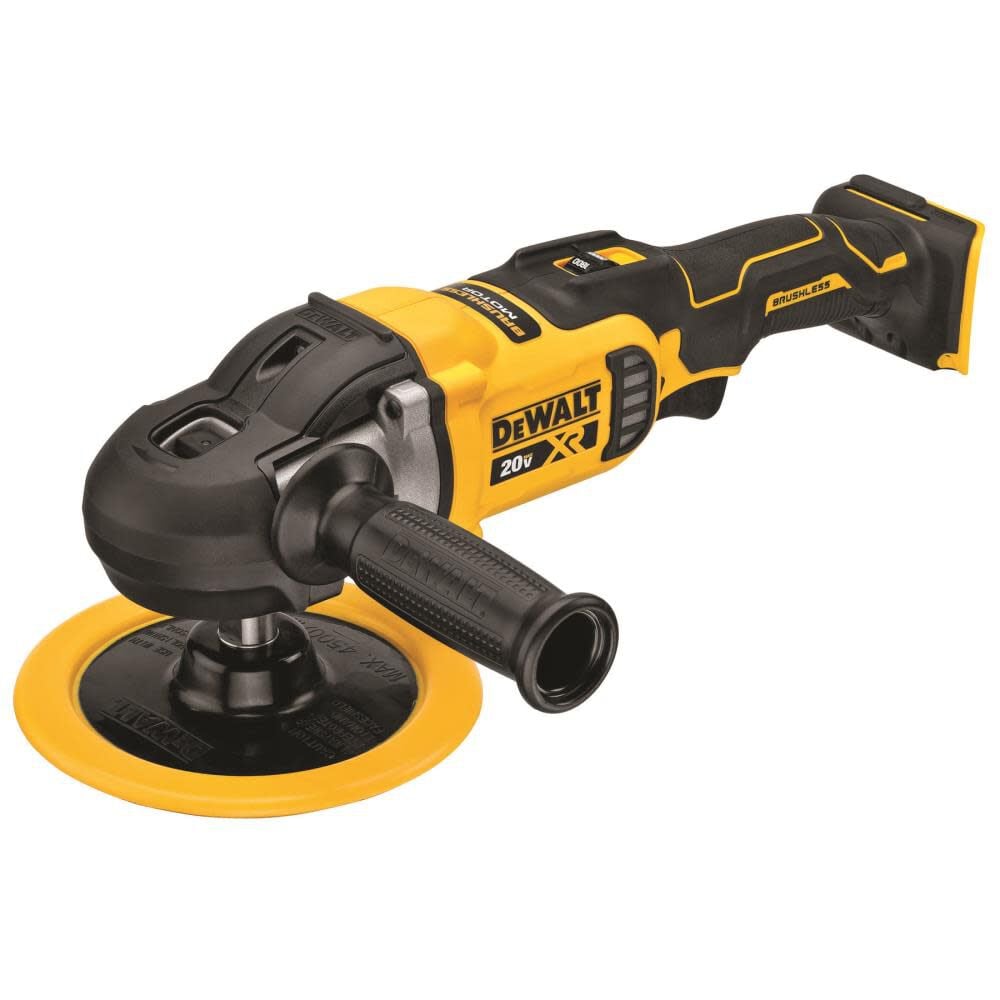 DEWALT 20V MAX XR 7 in 180mm Variable Speed Rotary Polisher Bare Tool DCM849B