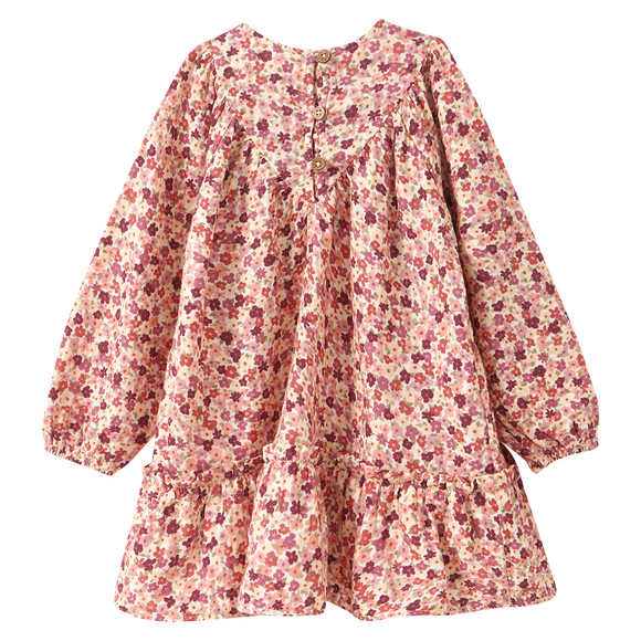 Topomini Pure Collection Baby Musselinkleid mit Volant