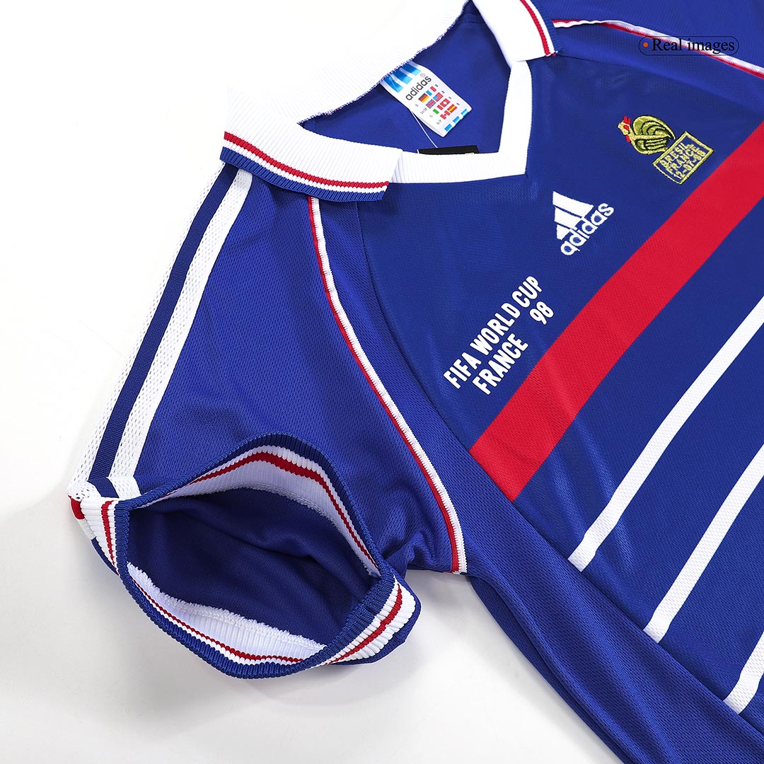 Retro Soccer Jersey HENRY #12 France Home 1998
