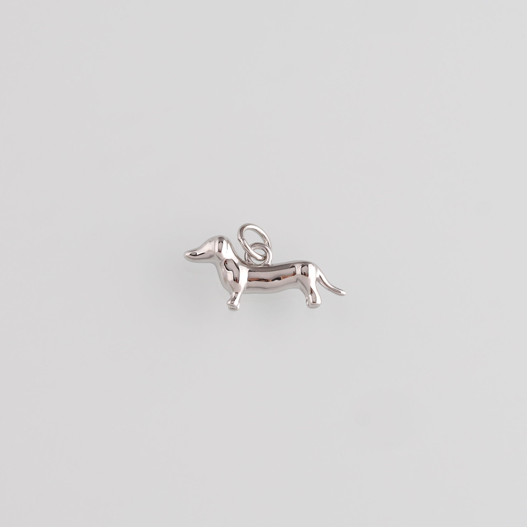 18K Gold Filled Dog Pendant,Dainty Dog Chamr Earrings Necklace for DIY Jewelry Making Supply