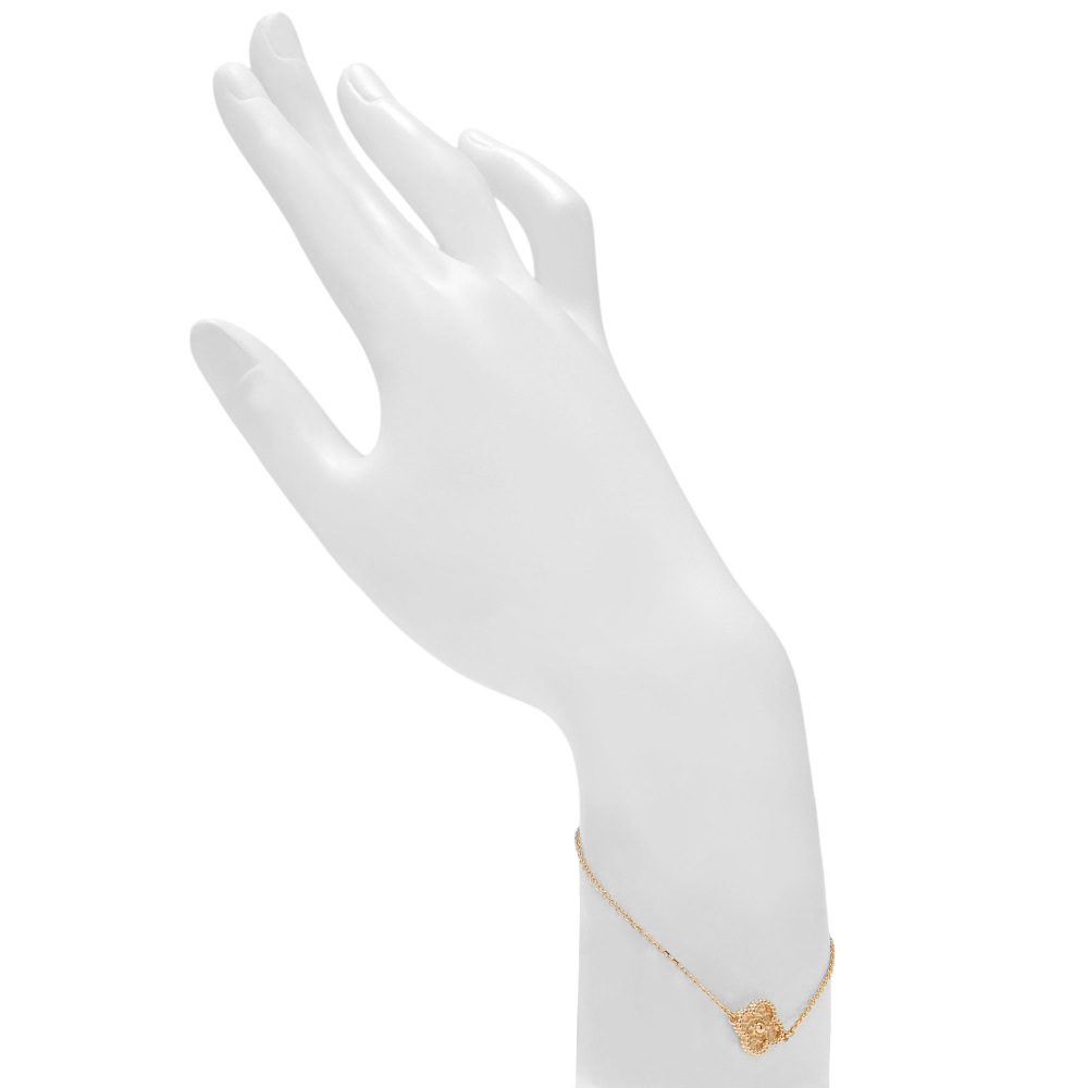 Van Cleef & Arpels Sweet Alhambra Bracelet 18K Rose Gold VCARO8DC00