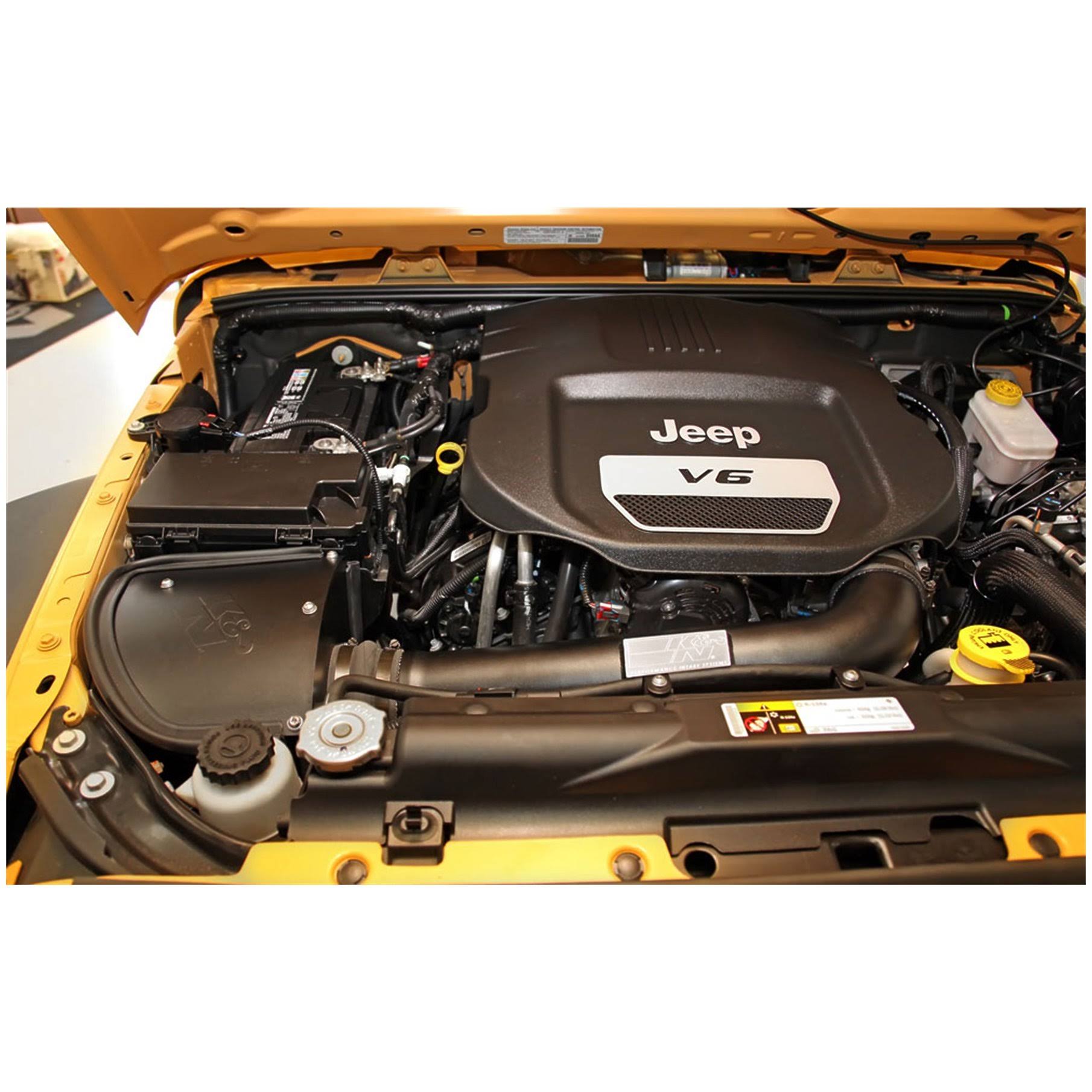 Jeep Wrangler Ku0026N Blackhawk Cold Air Intake 71-1566