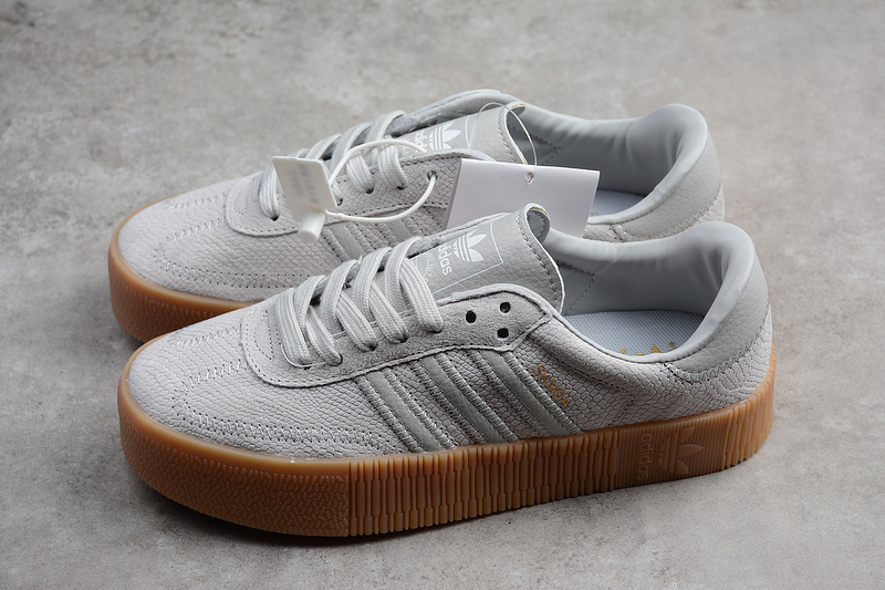 Adidas Sambarose Leather Clear Brown Clear Brown Gum B28163