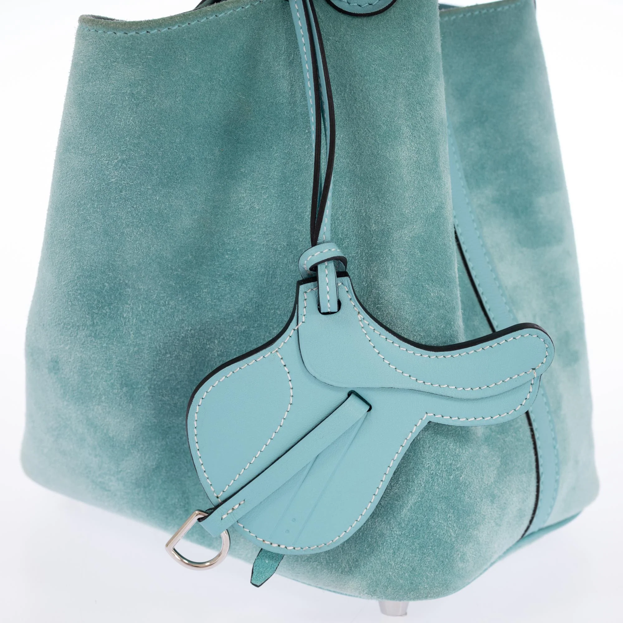 Hermès Picotin Lock Touch 18 PM Bleu Atoll Veau Doblis and Swift