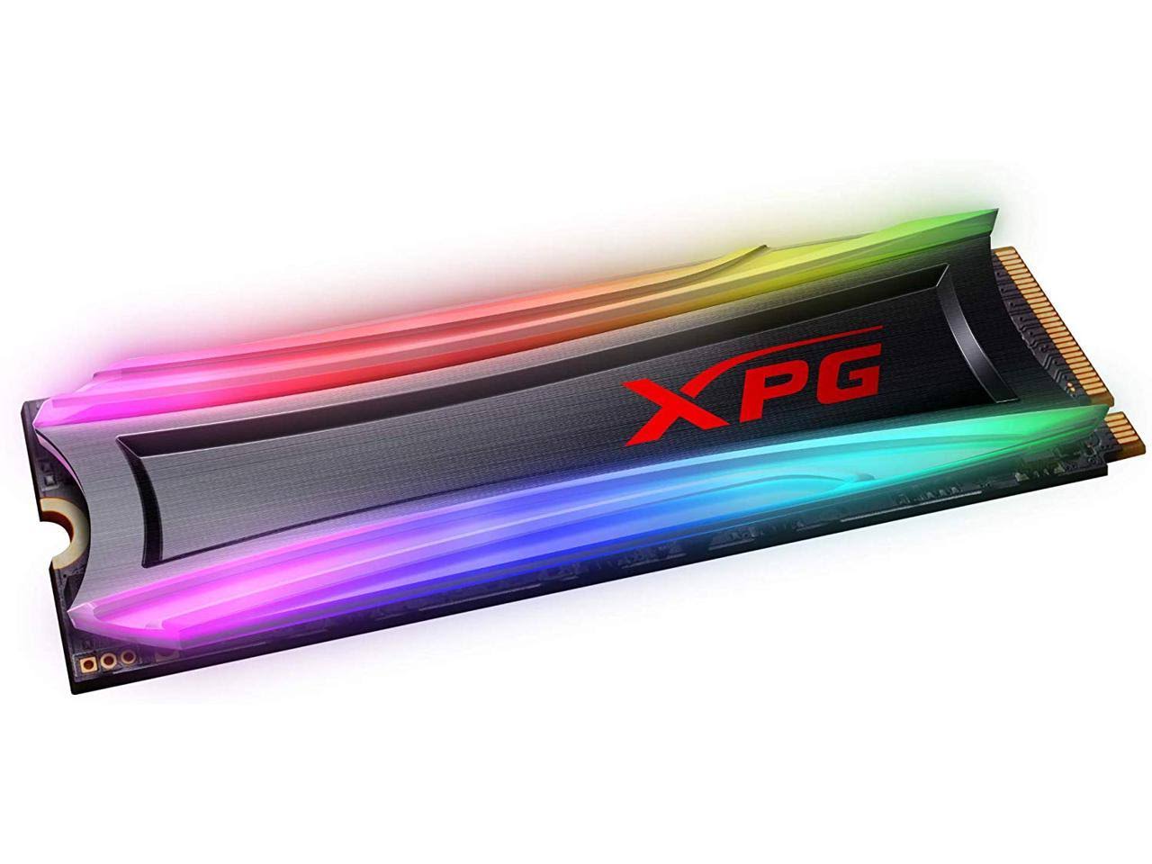 ADATA XPG 2 TB External SSD - M.2 2280 - Spectrix S40G RGB - PCI Express 3.0 x4 (NVMe)