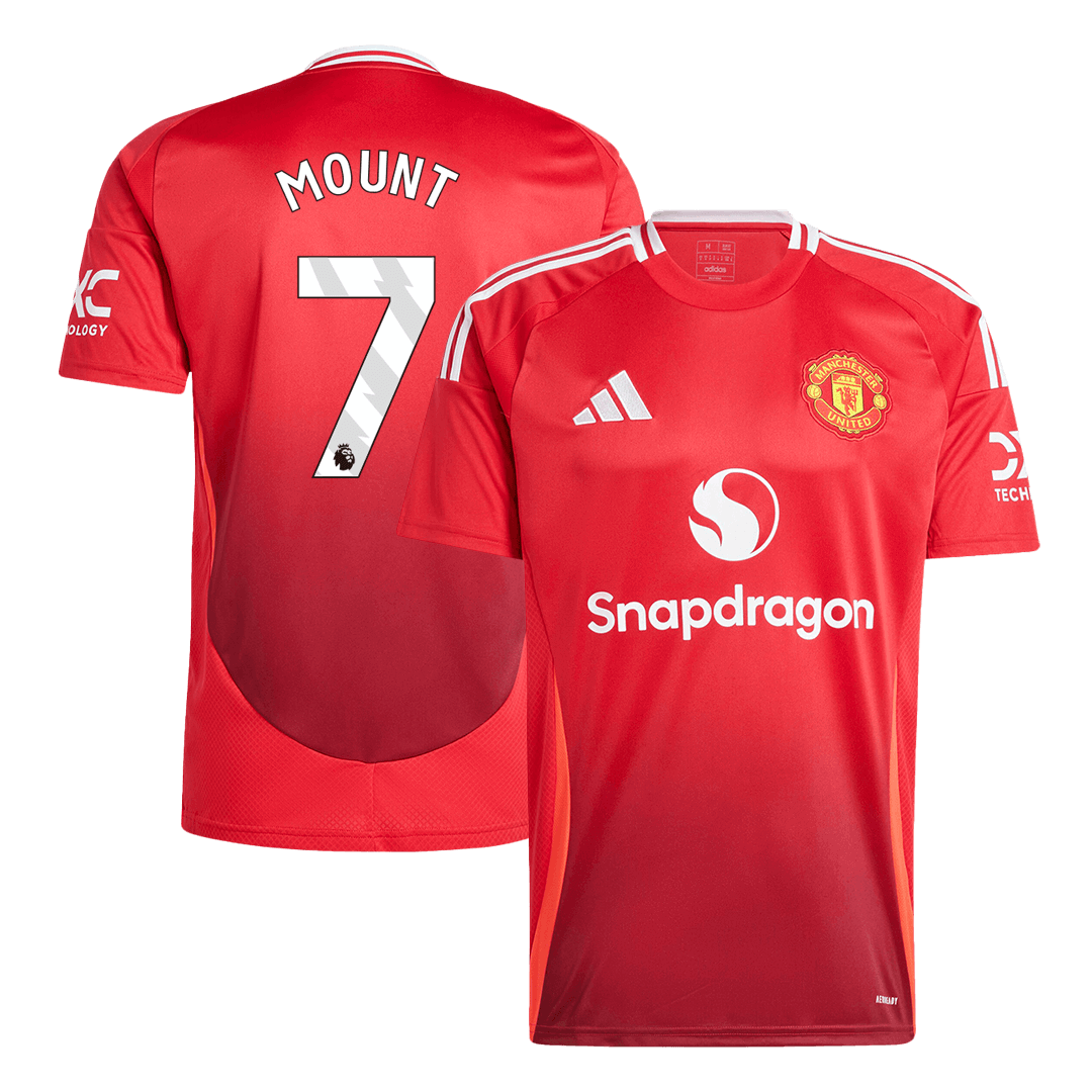 MOUNT #7 Manchester United Home Soccer Jersey