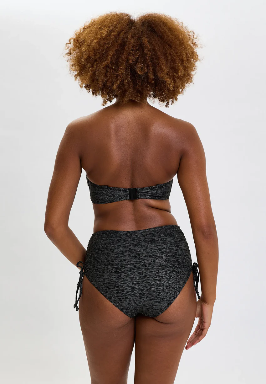 Haut de maillot de bain bandeau Palm Cove Noir