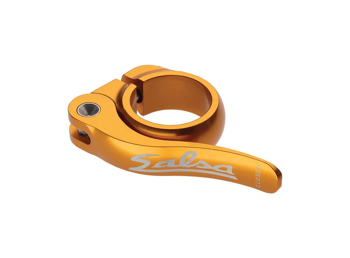 Salsa Flip Lock Seat Clamp Black, 32.0
