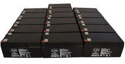 SPS Brand 12V 3.4 Ah Replacement Battery (SG1234T1) for Bourns Medical Systems 33 PORTABLE VENTILATOR (50 Pack)