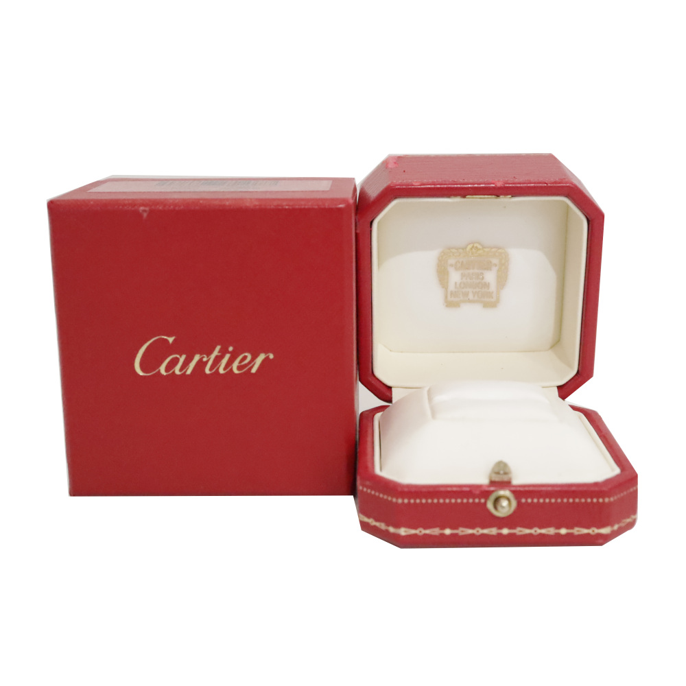 Cartier Laniere Ring 18K Rose Gold Diamond
