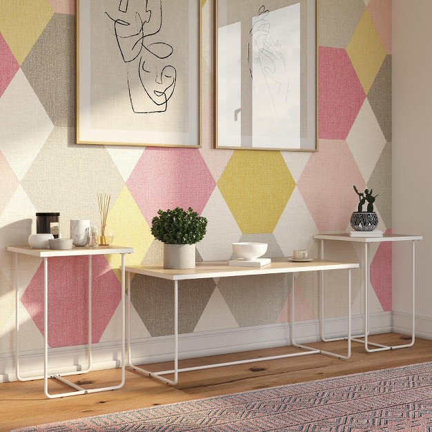 Realrooms Kently Coffee And End Table Set Natural