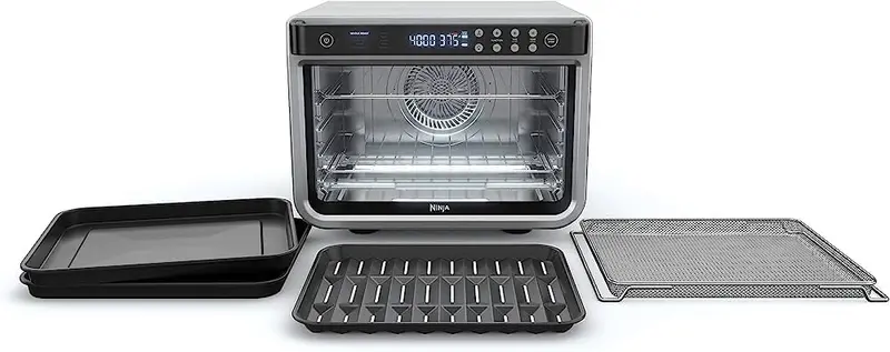 Professional Countertop Air Fryer Oven – 1800W Convection Oven for Baking, Roasting, Pizza, Dehydrating & Family Meals