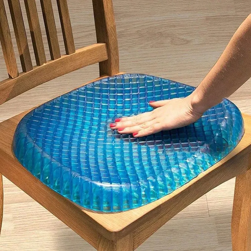 Breathable Gel Chair Cushion with Honeycomb Design