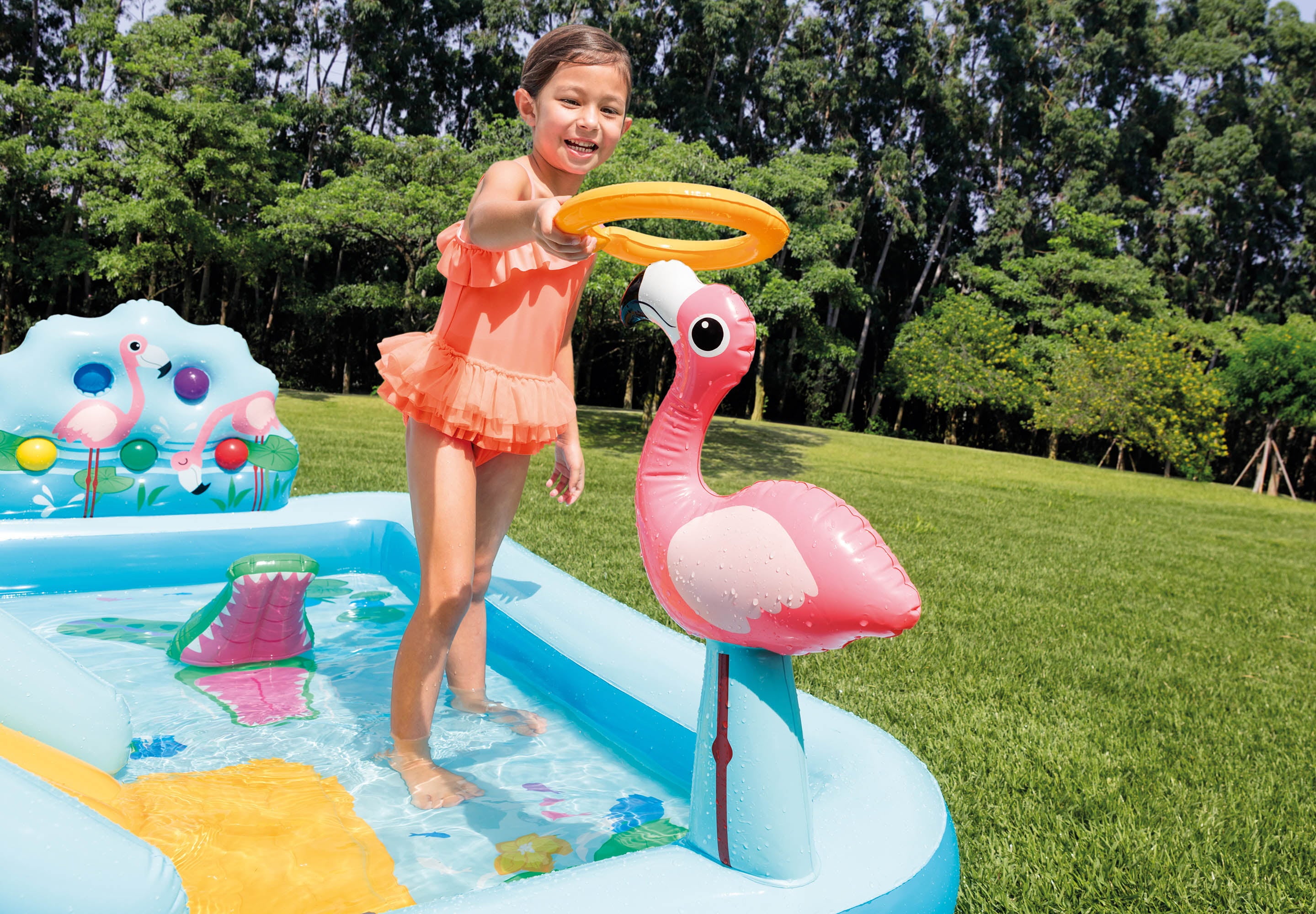Intex Jungle Adventure Inflatable Inflatable and Kiddie Pools Pool Play Center
