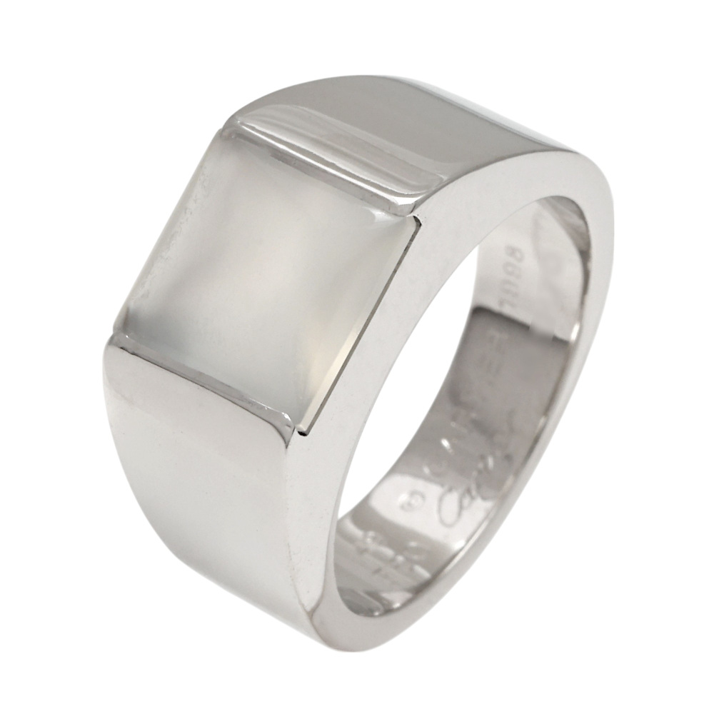 Cartier Tank Moonstone Ring 18K White Gold B4032100