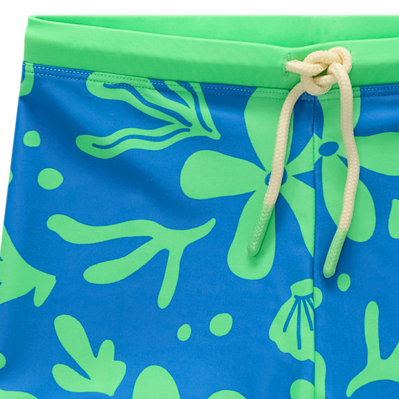 Famy Jungen Badehose mit Allover-Print