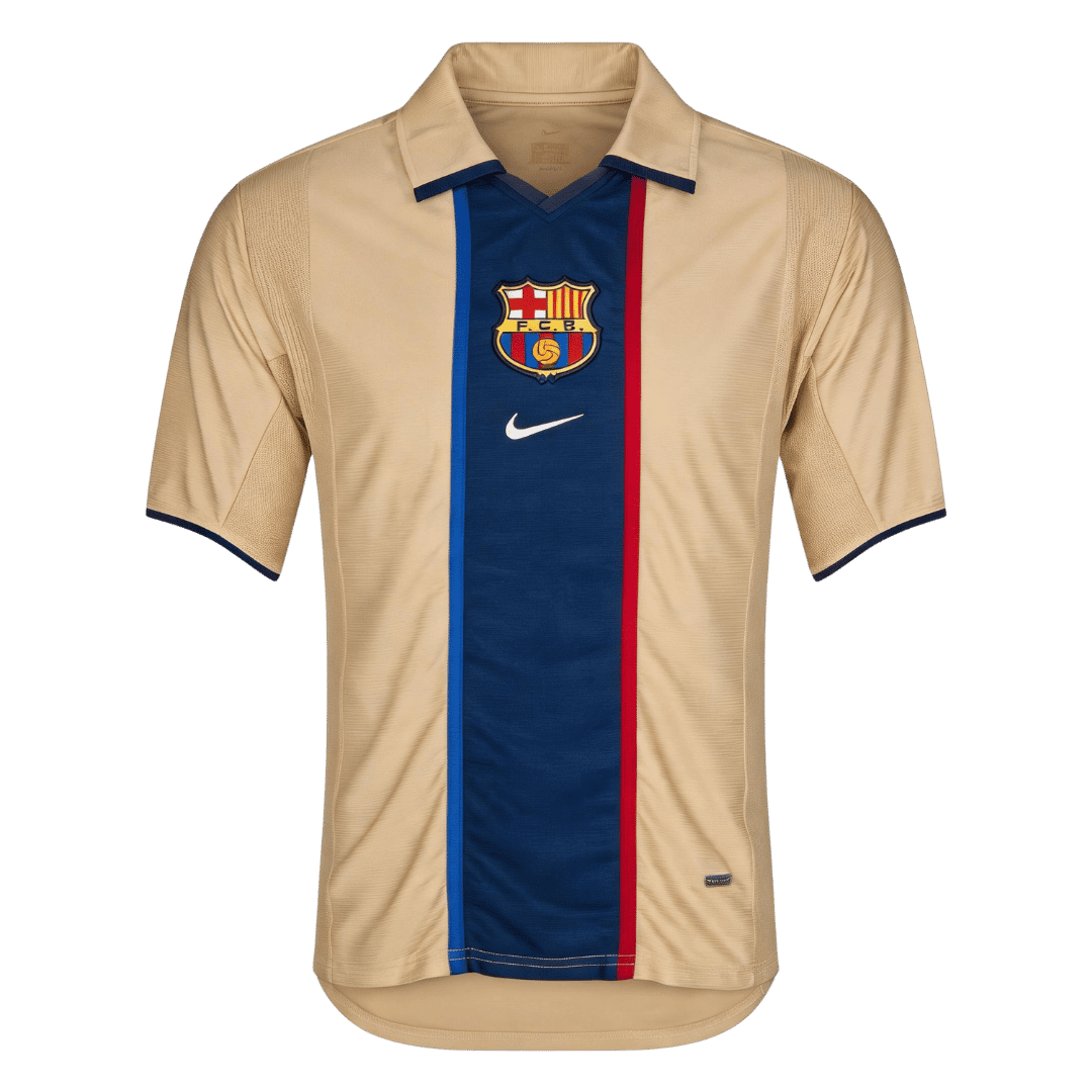 Retro Soccer Jersey Barcelona Away 2001/03