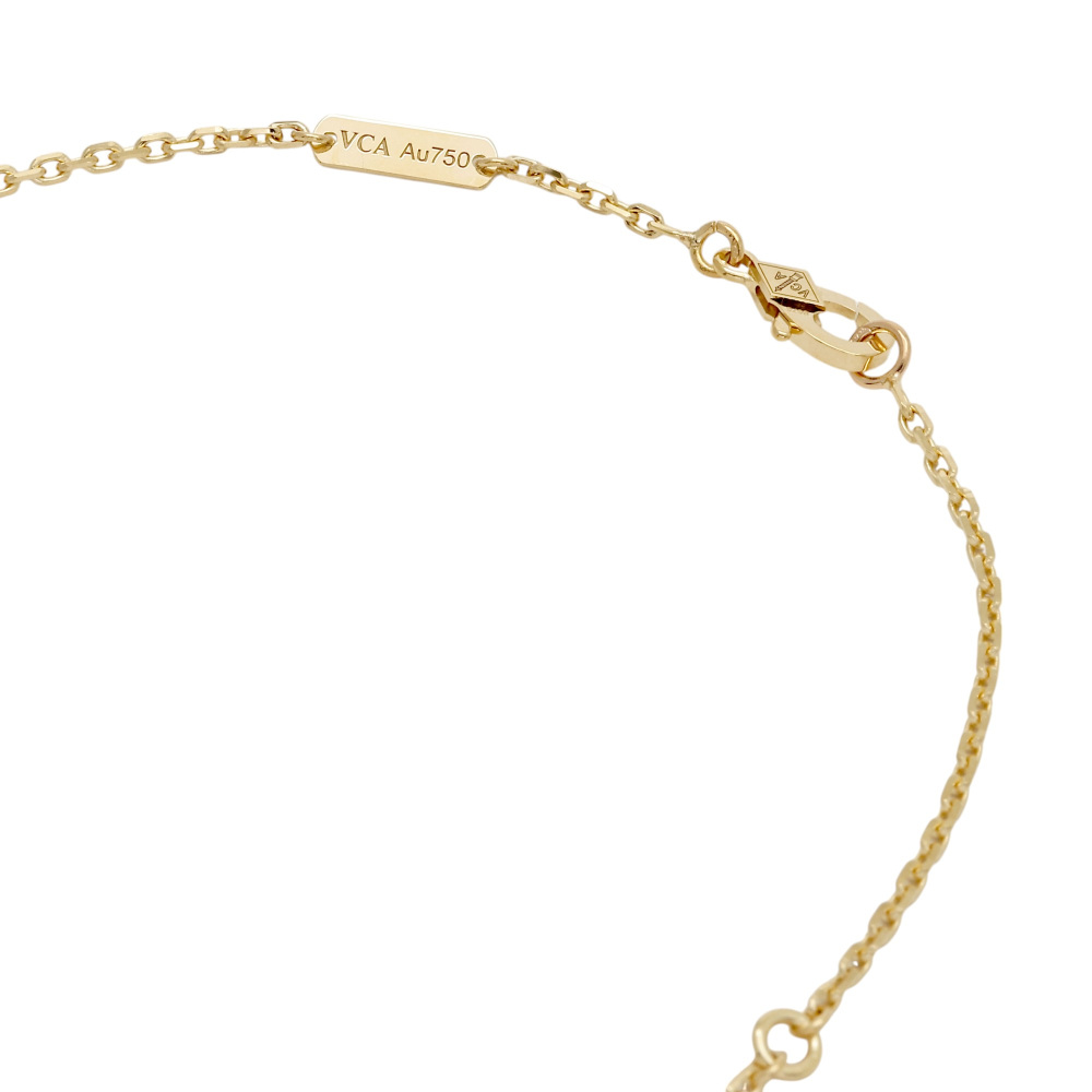 Van Cleef & Arpels Fauna de Papillon Necklace 18K Yellow Gold Diamond VCARP3DP00