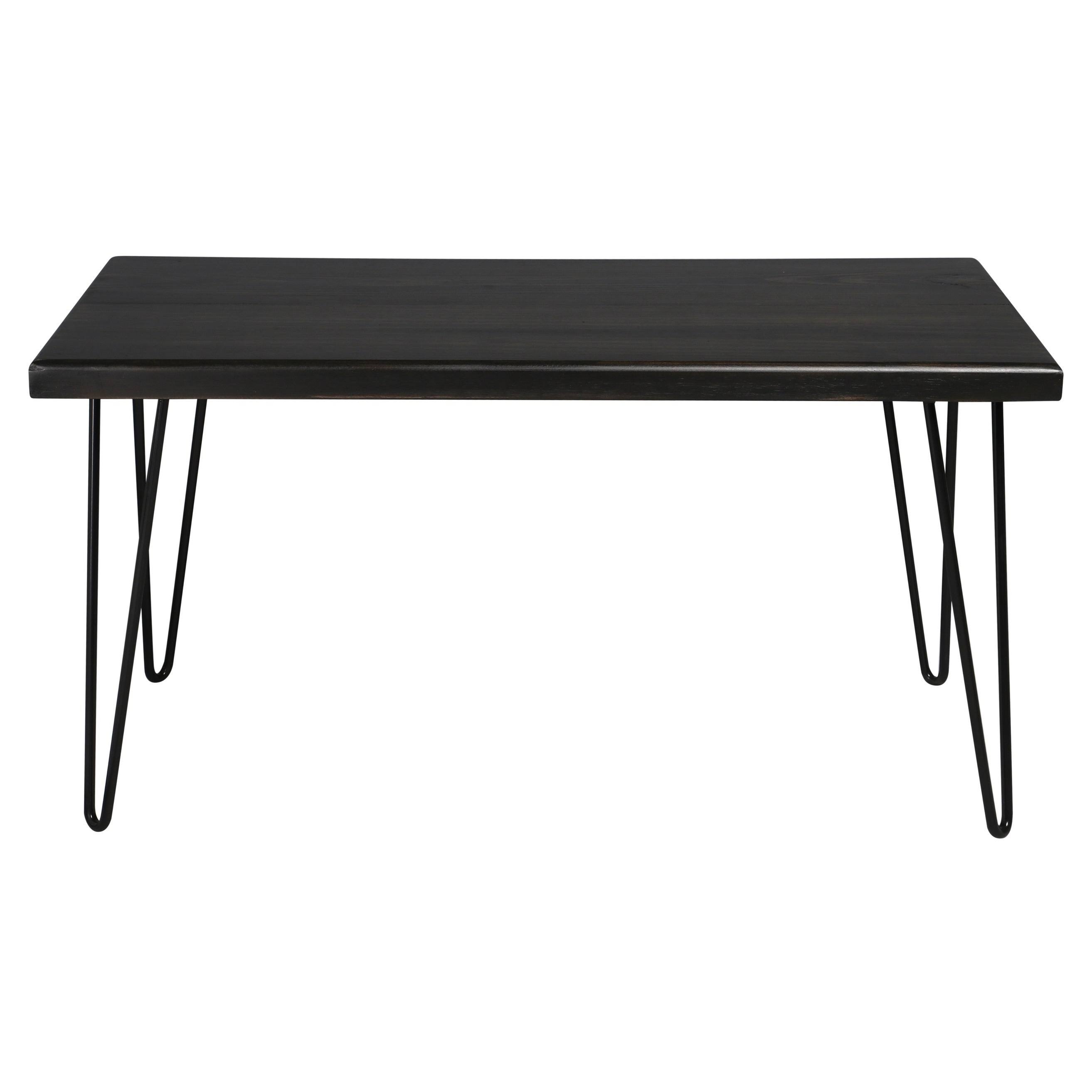 Carson Carrington Julo Wood Bench - Weathered Gray - 34 x 10.5 x 16
