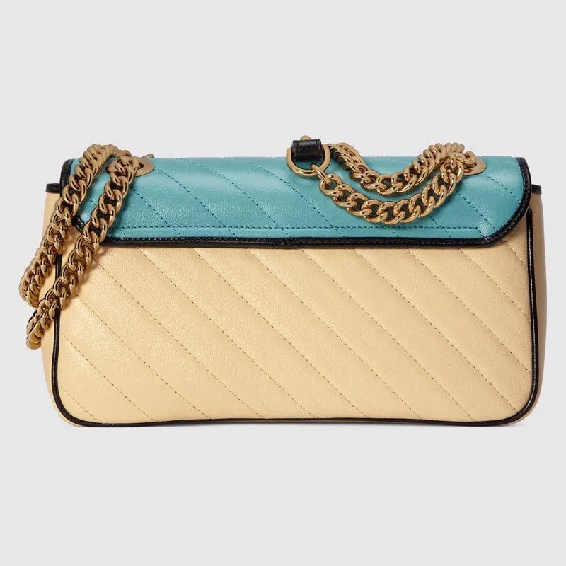 Gucci GG Marmont Small Shoulder Bag – Blue