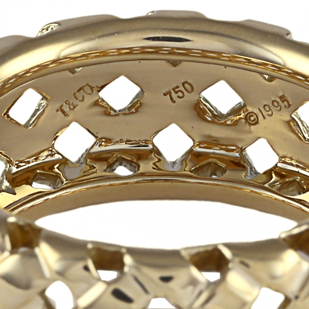 Tiffany & Co. Tiffany Mineverley K18YG Yellow Gold Ring