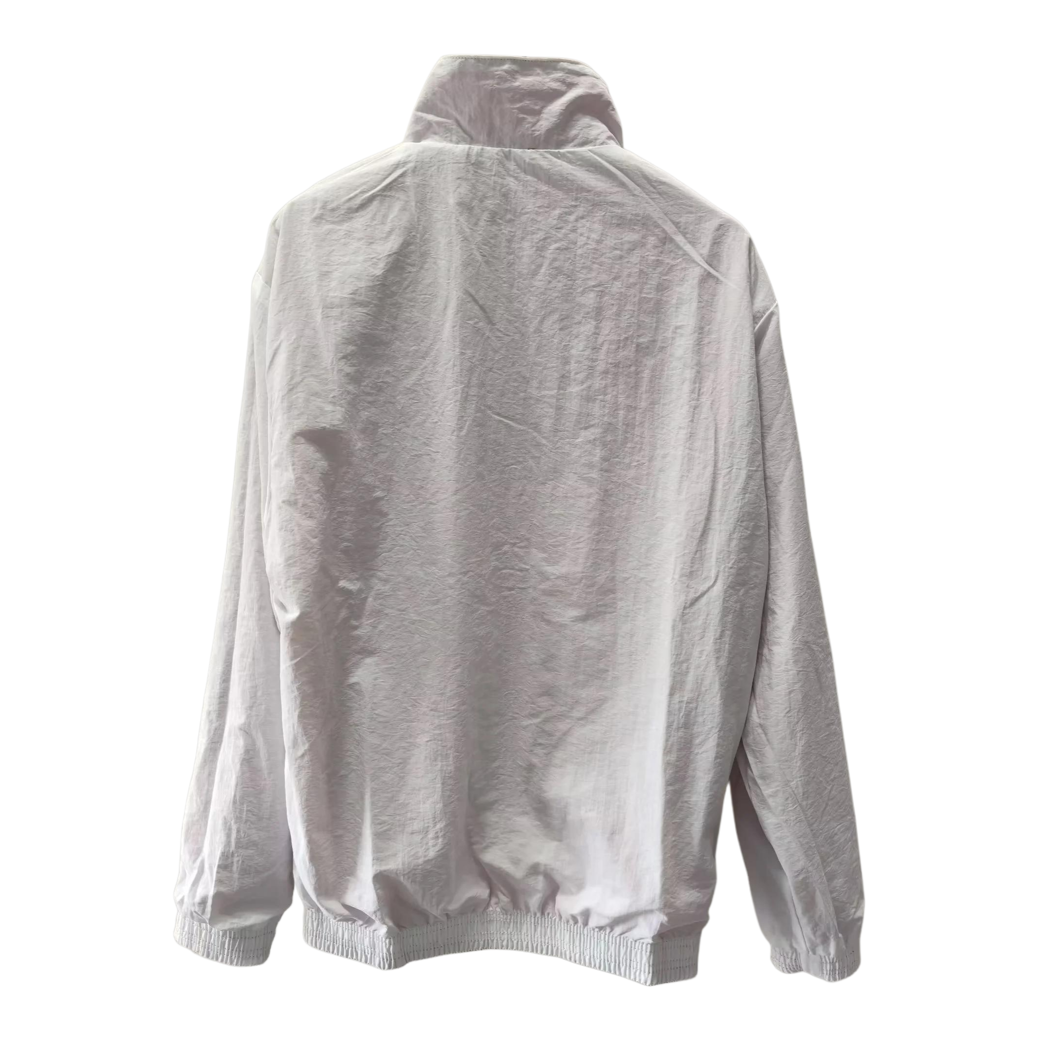 Spanish Red and White Double-Sided Silicone Windbreaker