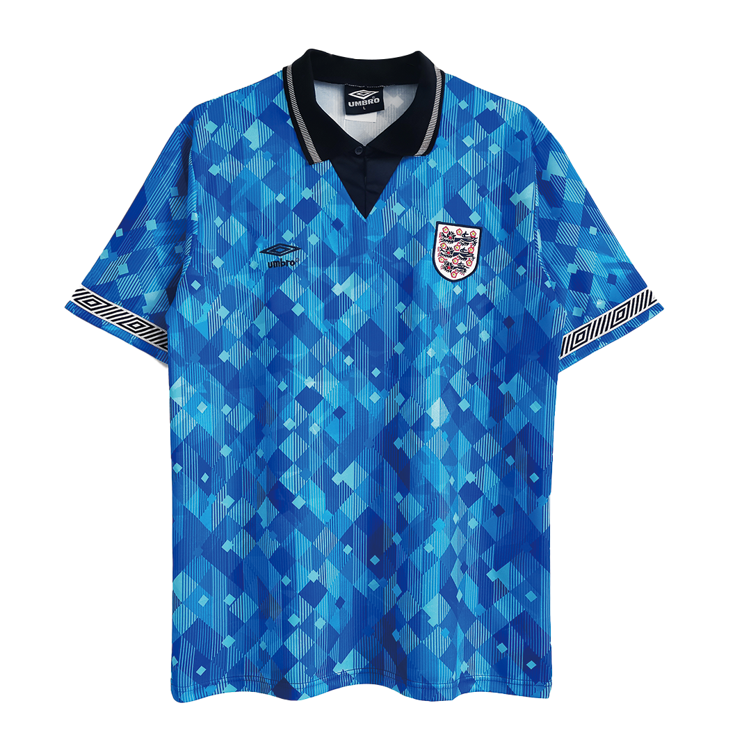 Retro Soccer Jersey England Away 1990