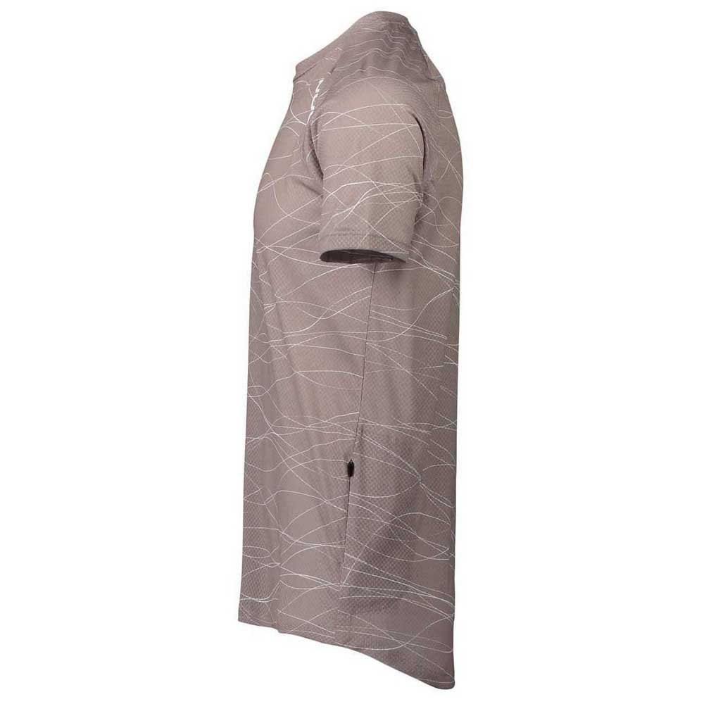 POC MTB Pure Tee, Lines Moonstone Grey / XL