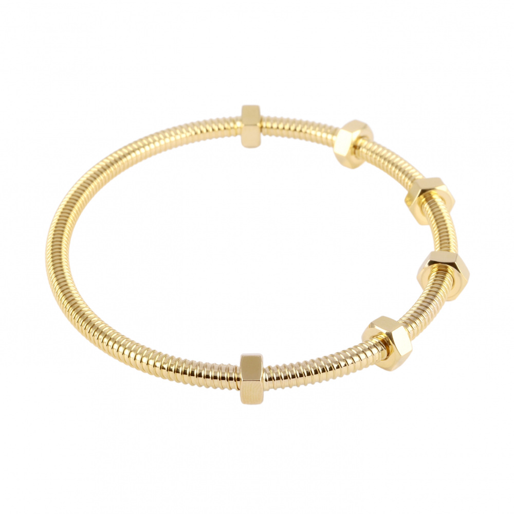 Cartier Eccles Bracelet 18K Yellow Gold B6063800