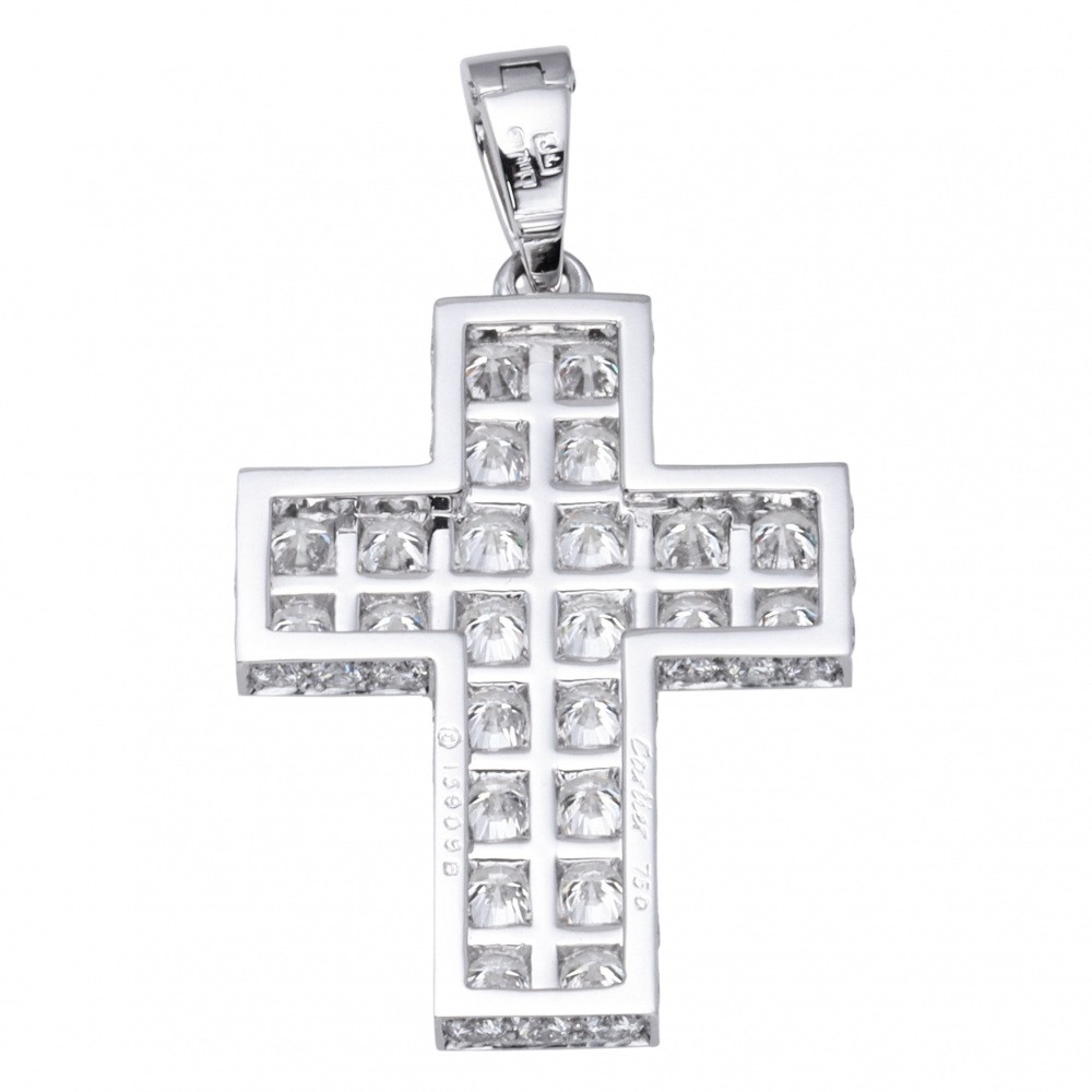 Cartier Skredub de War Necklace 18K White Gold Diamond HP300029