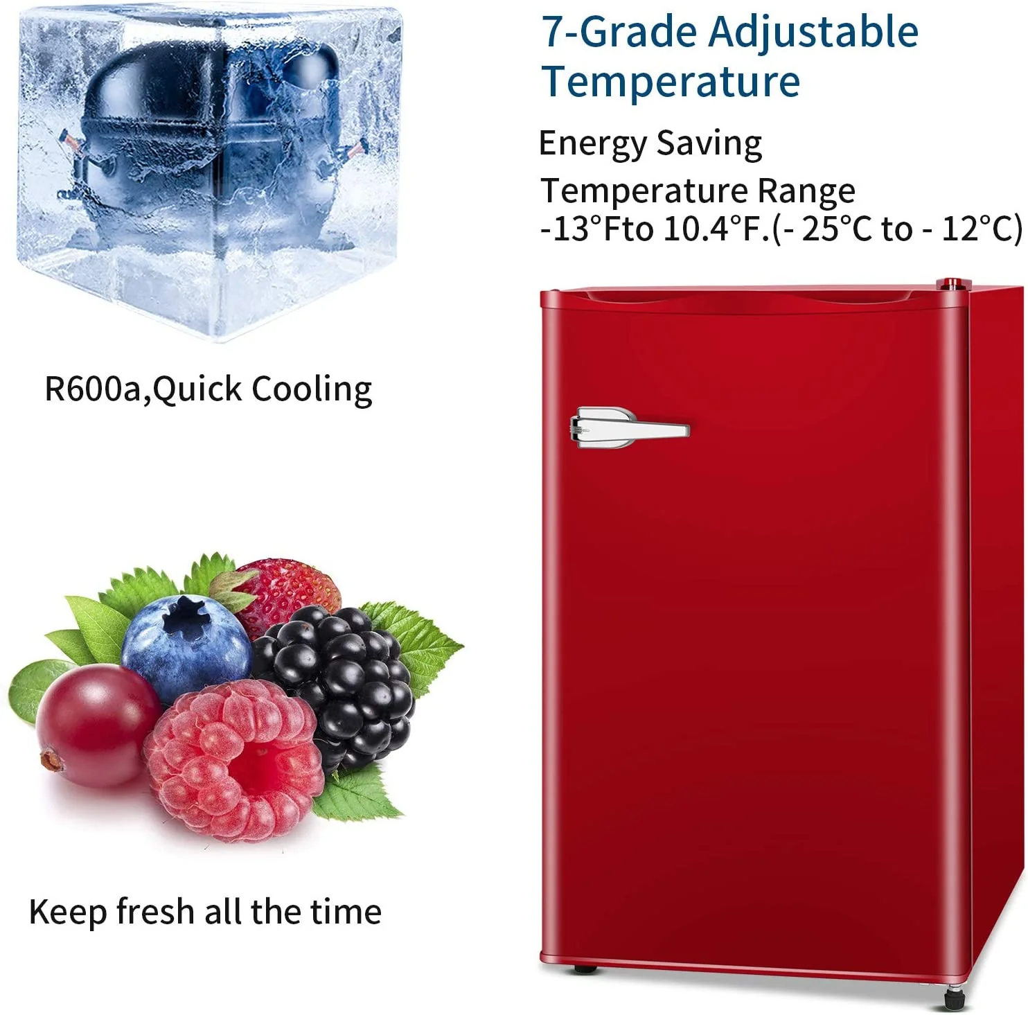 Compact Upright Freezer