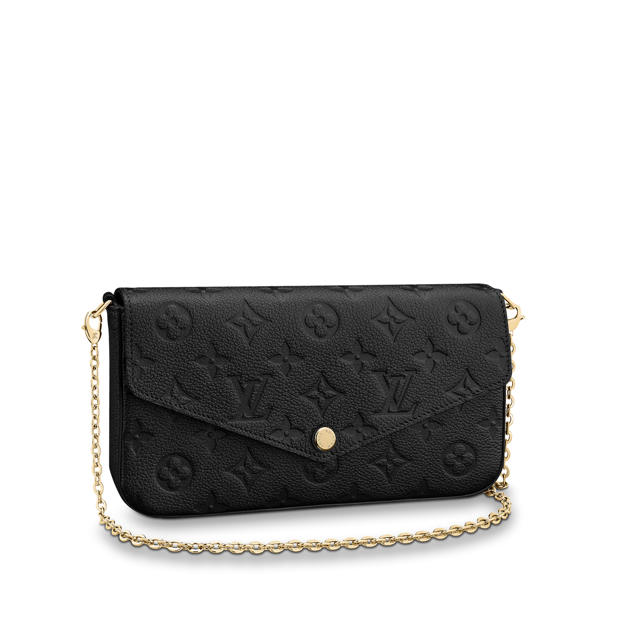 Louis Vuitton F Licie Pochette Black 21cm/8.3in