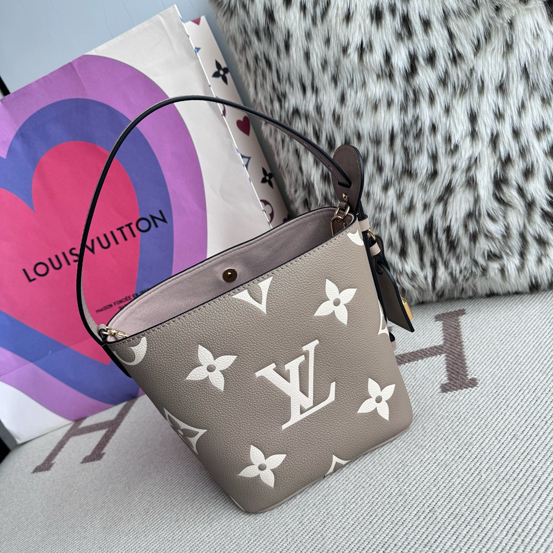 LV All In BB Handbag Elephant Gray