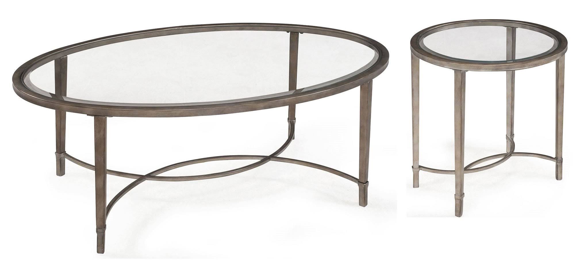 Magnussen Copia Oval End Table