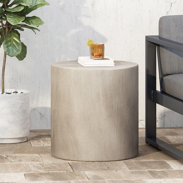 Christopher Knight Home Legion Lightweight Concrete Side Table