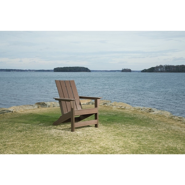 Signature Design by Ashley Emmeline Outdoor Poly All Weather Adirondack Chair