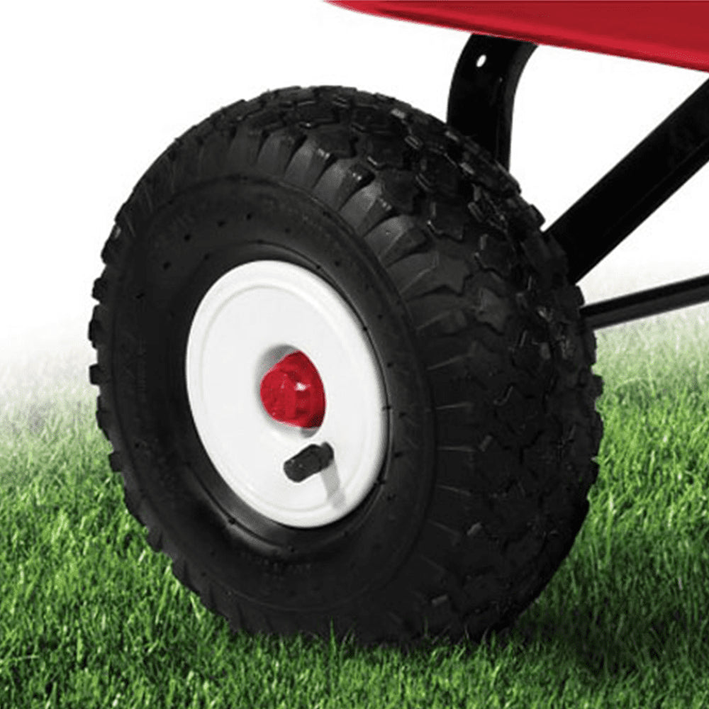Radio Flyer, 36″ All Terrain Wagon, Air Tires, Red