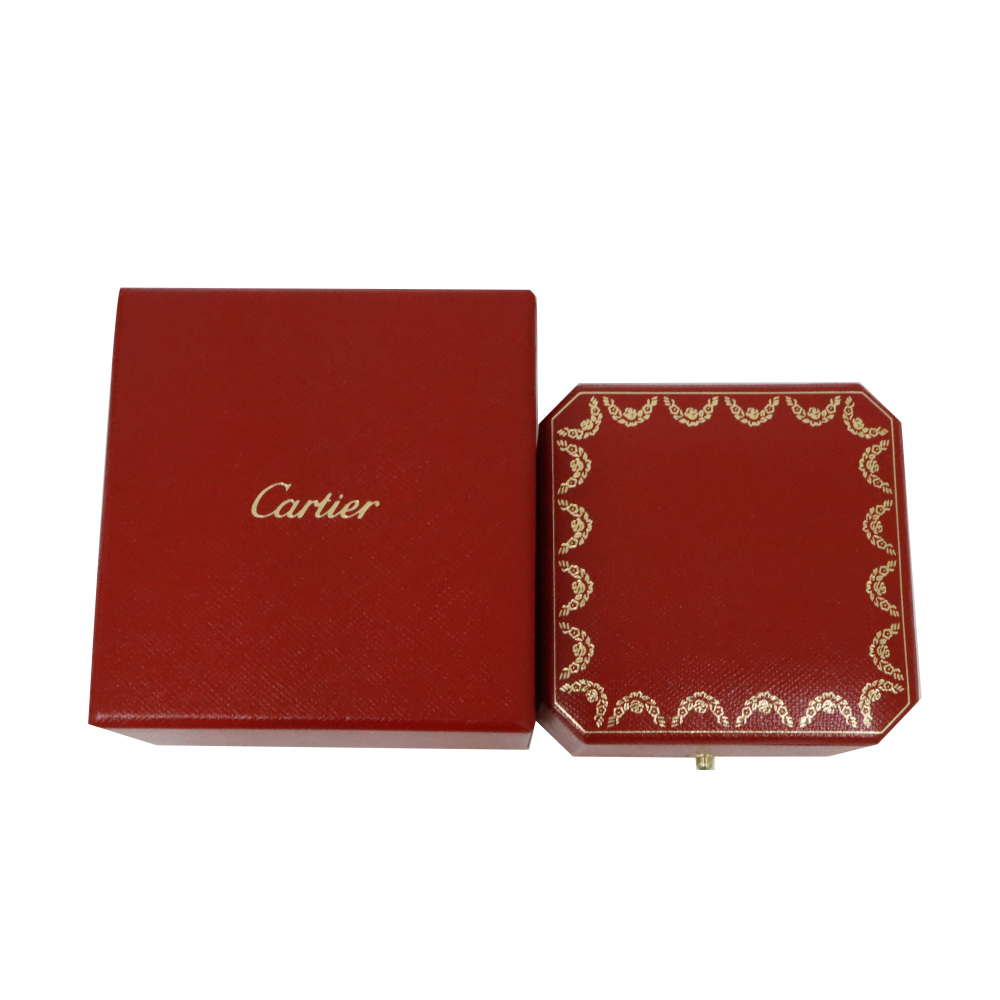 Cartier Juste un Clou Double Semi-pavé Ring 18K White Gold Diamond B4211100