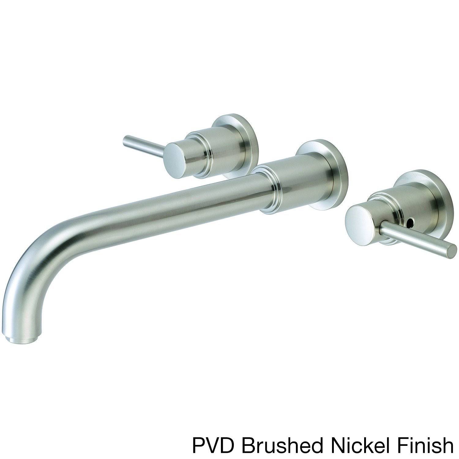 Pioneer Motegi Double Handle Wall Mounted Vessel FILLER; Polished Chrome 3MT600