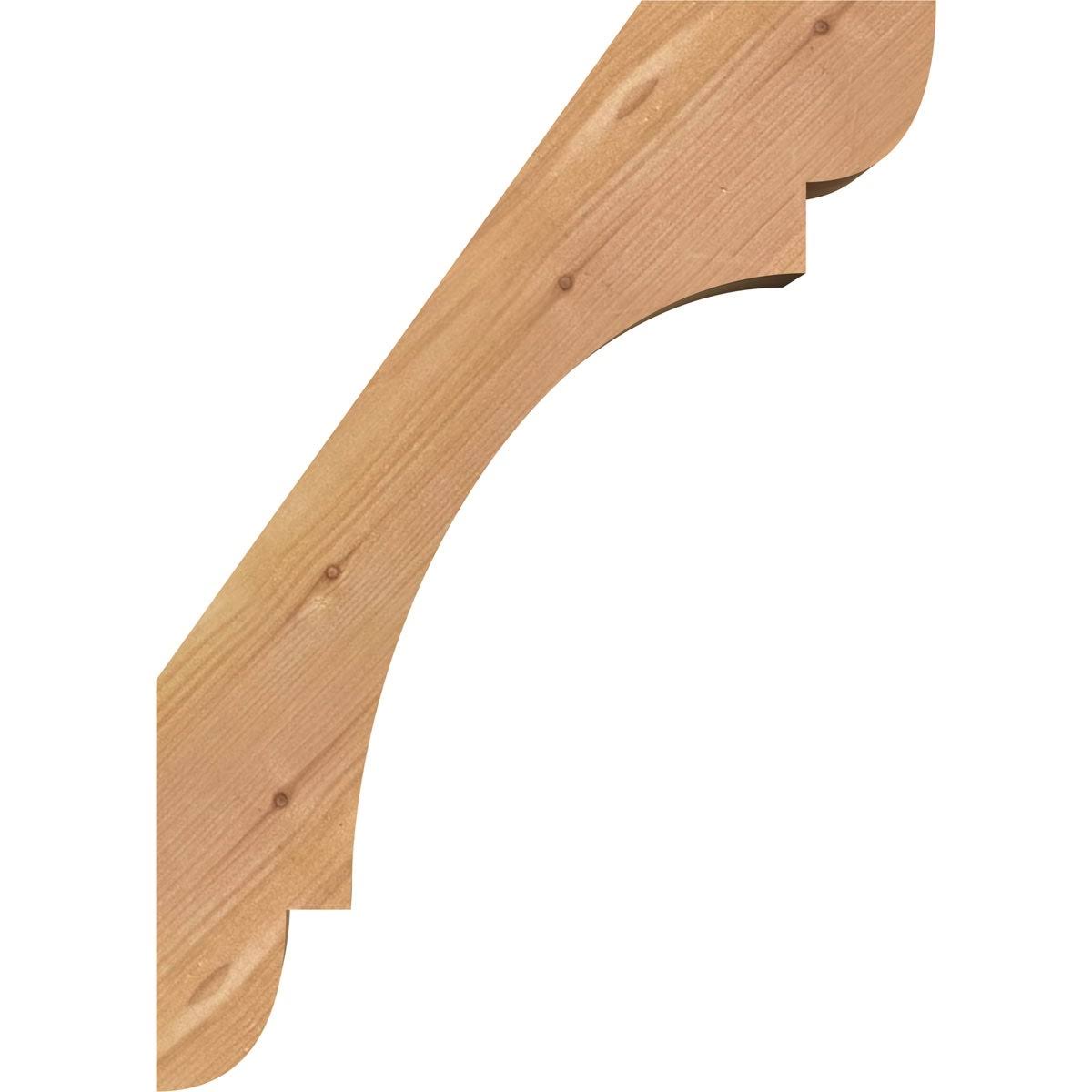 3 1/2x22W x 22x22D x 22x22H Olympic Smooth Brace, Western Red Cedar