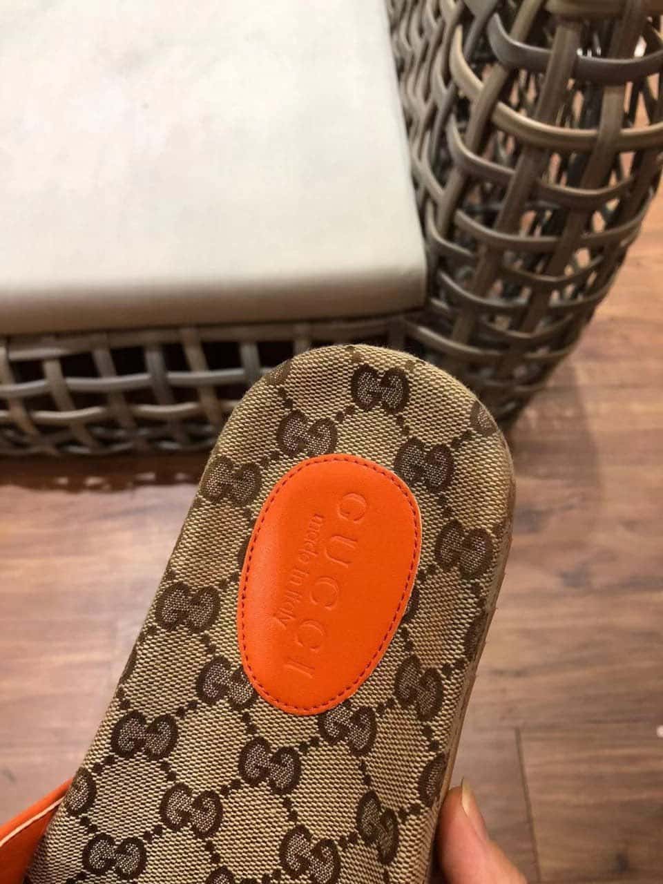 Gucci X The North Face Women?S Slides Beige Orange