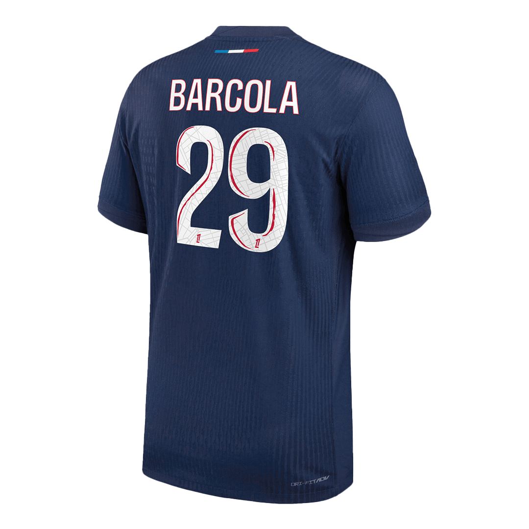 BARCOLA #29 PSG Home Player Version Jersey