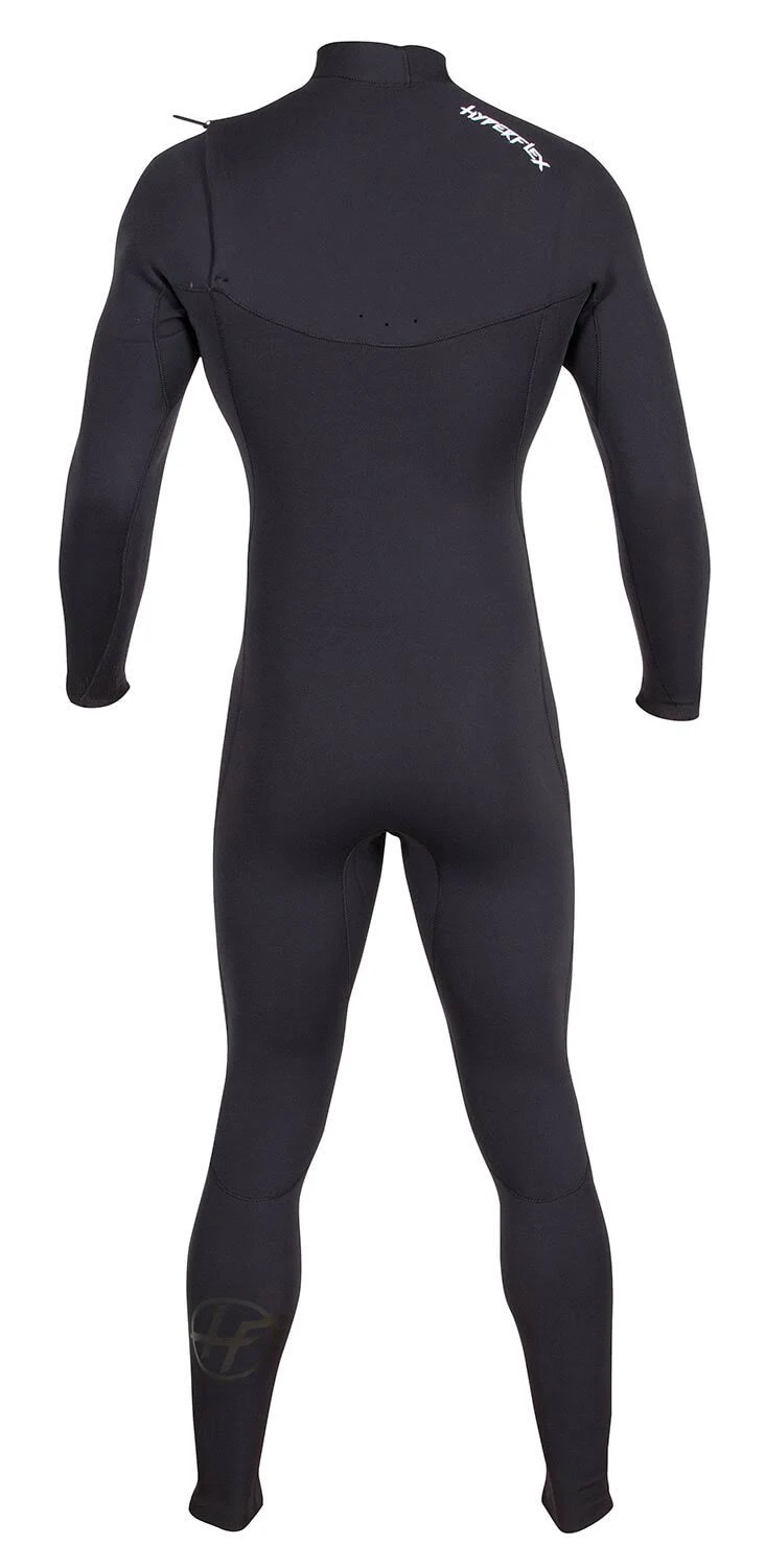 Hyperflex Men&s Vyrl 4/3mm Front Zip Fullsuit Black - LS