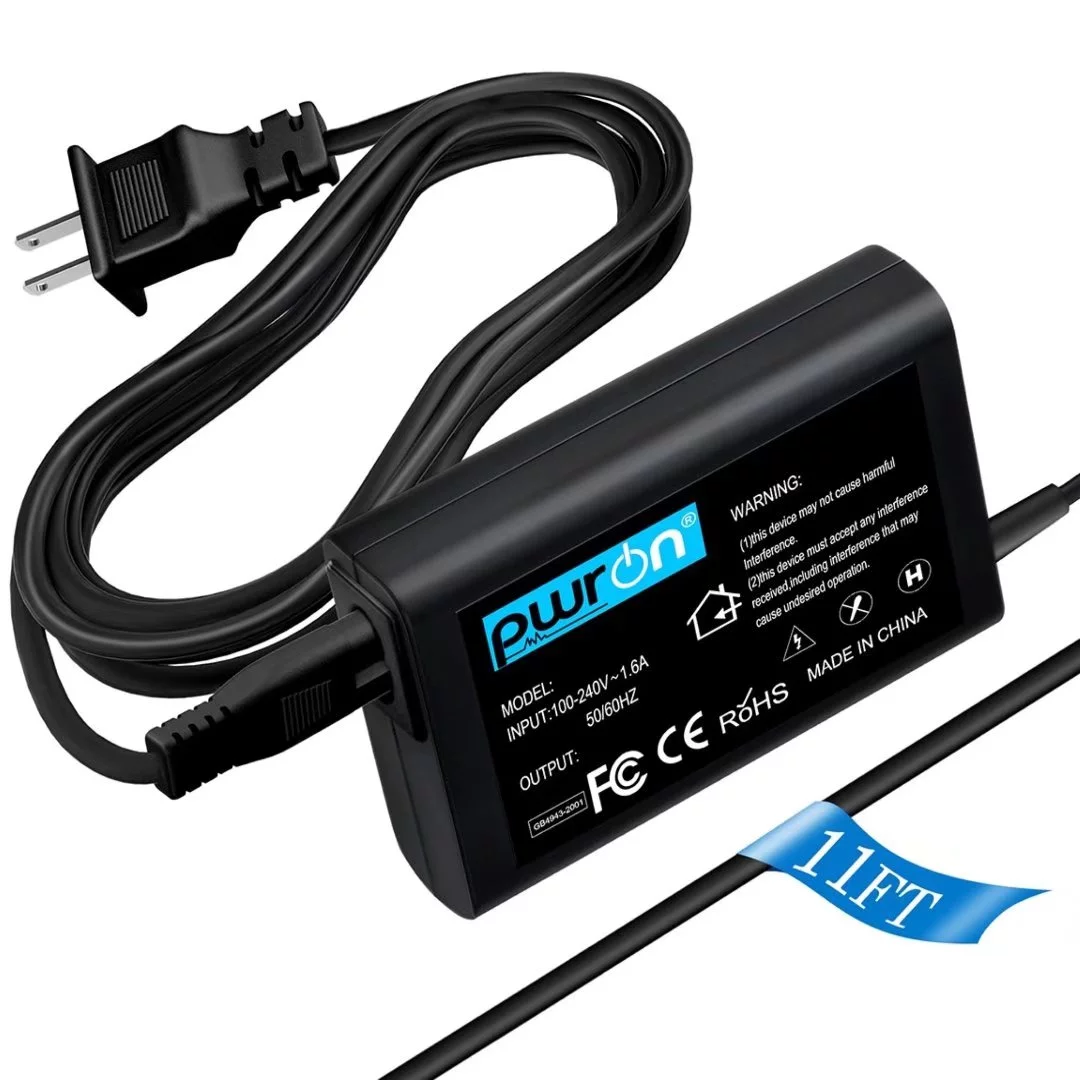 PwrON Compatible AC/DC Adapter Replacement for HP 27fw 3KS64AA#ABB 27