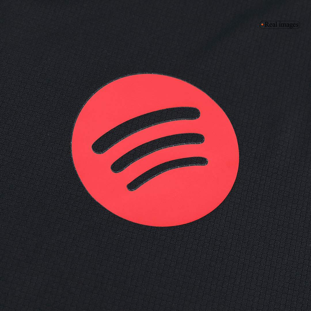 Barcelona Away Kids Soccer Jerseys Kit- Spotify Logo Without Text