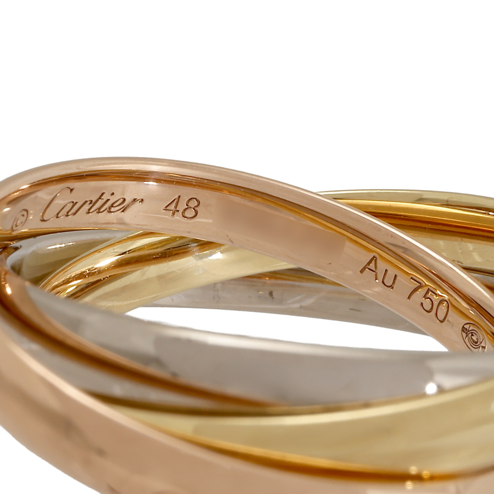 Cartier Trinity Ring Tri-Gold B4235100