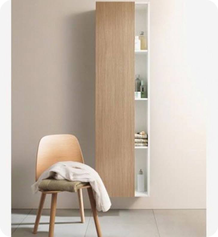 Duravit DS1248R5252 DuraStyle Tall Cabinet European Oak