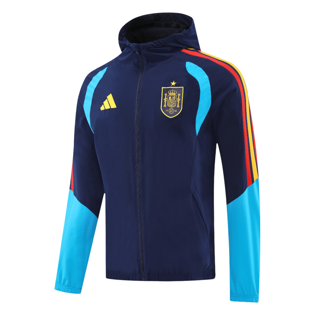 Spain Hoodie Jacket 2026 - Blue&Black