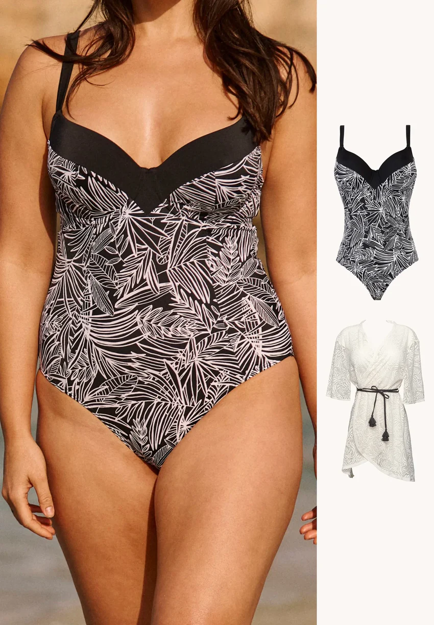 Maillot de bain une pièce Seychelles avec tunique