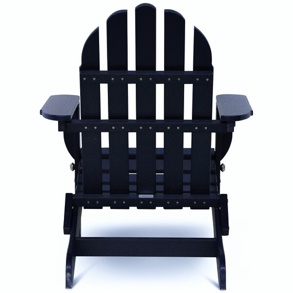 Nelson Recycled Plastic Folding Adirondack Chair by Havenside Home